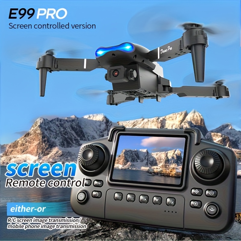 Drone Kit Octocopter - E99 PRO MAX Foldable Drone with