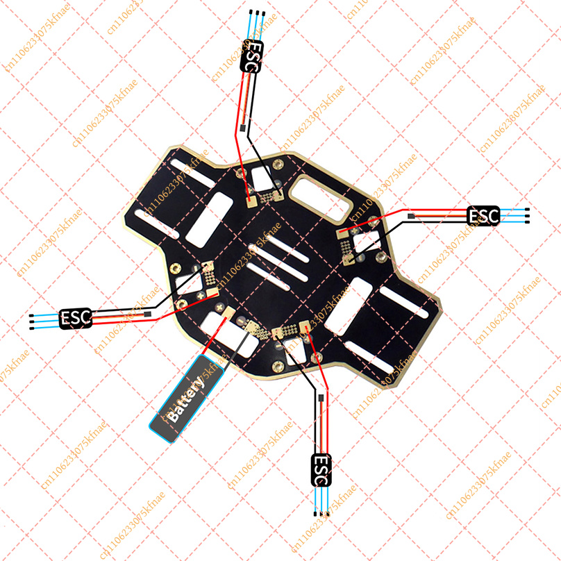 450mm F450 4-Axle Drone Frame  - Drone Kit Octocopter 评论和价格